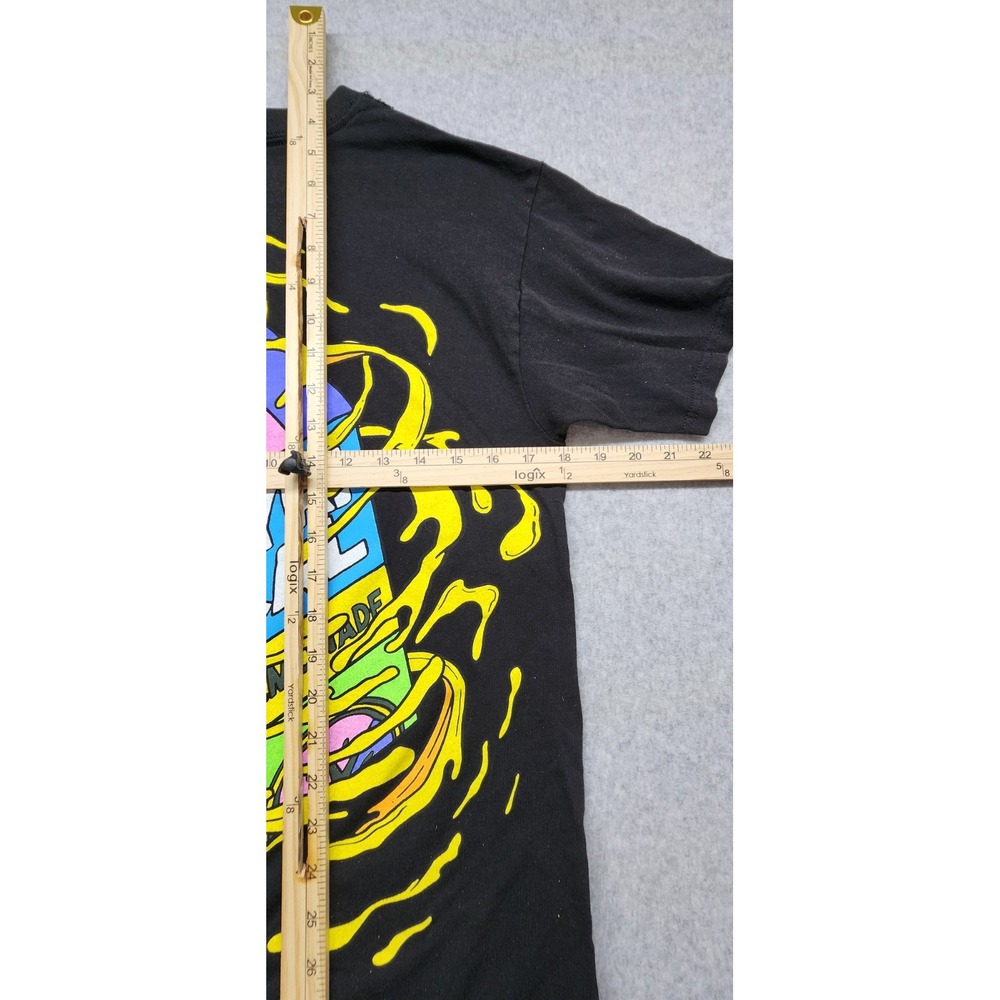 Size Medium Men's Lyrical Lemonade Black T-Shirt 2 Sided Graphic Milk Carton Tee - Picture 7 of 8